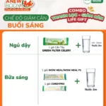 Chế độ Giảm Cân Buổi Sáng Với Combo Thanh Lọc Giảm Cân Life Gift - 1Store.vn