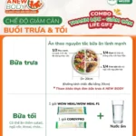 Chế độ Giảm Cân Buổi Trưa Và Tối Với Combo Thanh Lọc Giảm Cân Life Gift - 1Store.vn