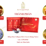 Thành Phần Hồng Sâm Collagen Cao Cấp Hàn Quốc Hộp 30 Gói X 10ml - 1Store.vn