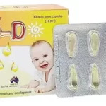 Viên uống tăng đề kháng, chắc răng, khoẻ xương INFANT D - Úc - Rồng Vàng - 1Store.vn