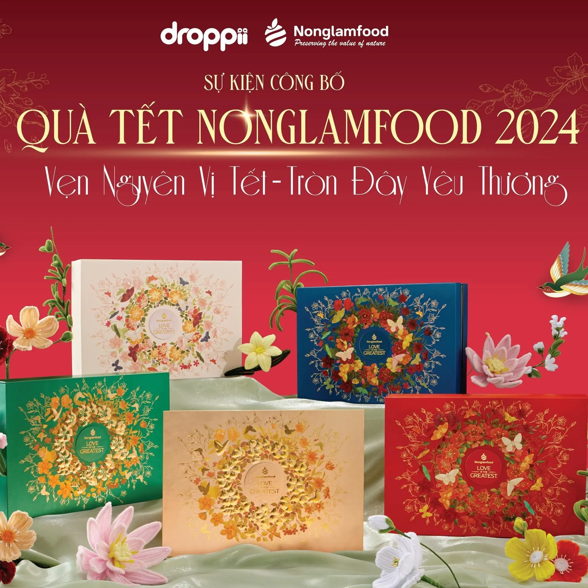 Hộp Quà Tết 2024 Nông Lâm Food - 1Store.vn