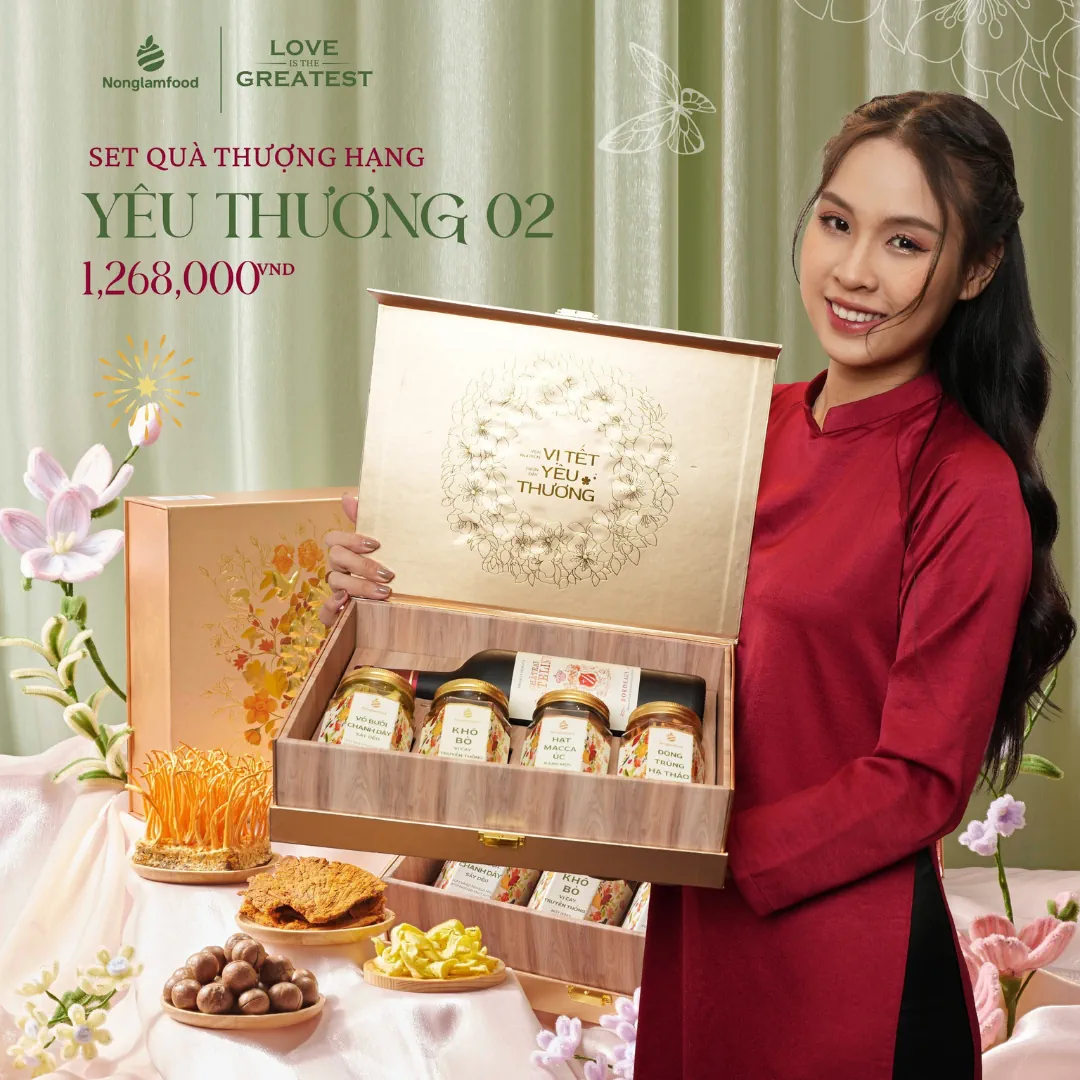 Hộp Quà Tết 2024 Nlf Xuân Yêu Thương Thượng Hạng - Droppii Mall