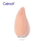 Máy rửa mặt massage công thái học Crenot Nia P5 - Hồng be