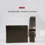 Set Ví Dây lưng da bò Venus2 & Luxmo HAVIAS 1Store.vn