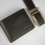 Set Ví Dây lưng da bò Venus2 & Luxmo HAVIAS Nâu 1Store.vn