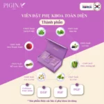 Thành phần Viên đặt phụ khoa Pigina (Set tối ưu 18 viên) chính hãng giá tốt - 1Store.vn