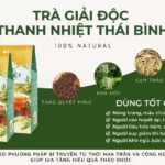 Trà Giải Độc Thanh Nhiệt Thái Bình Hộp 125gr (phú Hưng Ap) - 1Store.vn