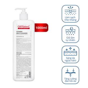 Cell Fusion C Expert – Sữa Tẩy Trang Vitamin Milk Cleanser 1000ml - 1Store.vn