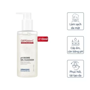 Gel Rửa Mặt Dịu Da, Tăng Cường Hàng Rào Bảo Vệ Da – Cell Fusion C Expert Dermagenis pH Biome Gel Cleanser 210ml - 1Store.vn