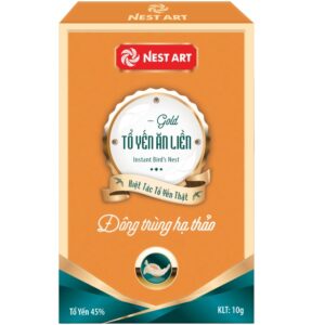 Tổ yến ăn liền Gold – Đông trùng hạ thảo 10g - 1Store.vn