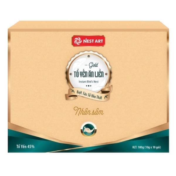 Tổ yến ăn liền Gold – Nhân sâm 100g - 1Store.vn
