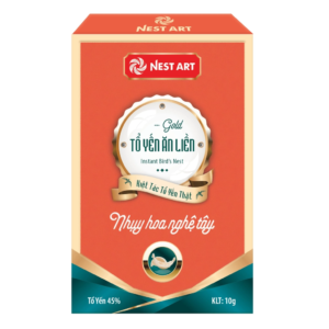 Tổ yến ăn liền Gold – Nhụy hoa nghệ tây 10g - 1Store.vn