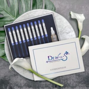 Bộ mặt nạ nâng cơ sáng da, dưỡng ẩm (10 ống nạ, 1 ampoule) - Hydrogel Lifting Mask & Brightening Booster Ampoule Kit [DR.NDS]