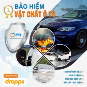 Bảo hiểm vật chất xe ô tô chính hãng giá rẻ - 1Store.vn