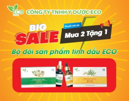 Big sale mua 2 tặng 1 từ Eco trong tháng 4 - 1Store.vn