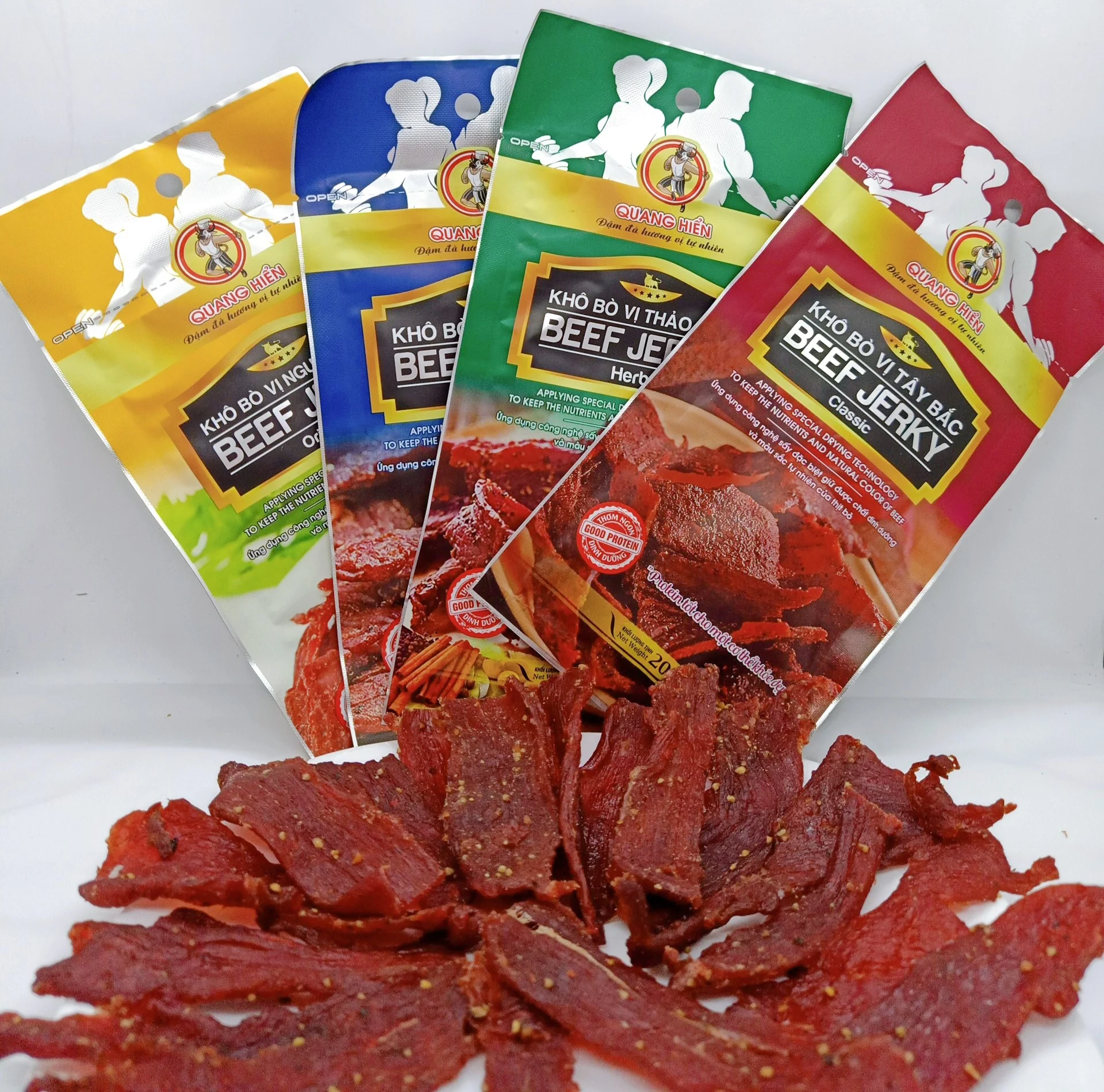 Khô Bò Beef Jerky Quang Hiển 20gr - Droppii Mall