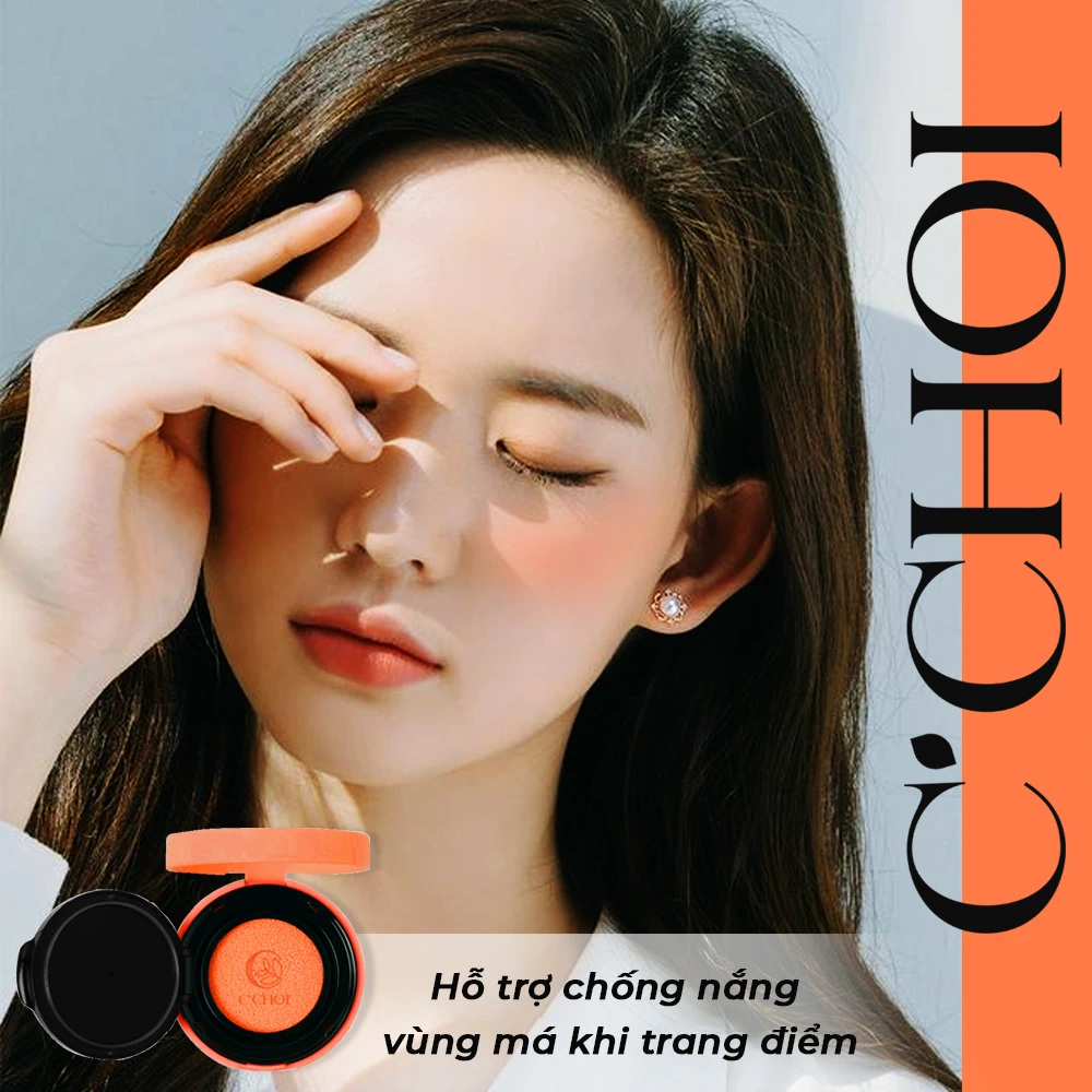 Phấn Nước Má Hồng C'choi Slim Cushion Blush - Chống Nắng Vùng Má - 1store.vn