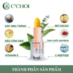 Thành Phần Son Dưỡng Saffron C'choi Không Màu – Son Dưỡng Môi Nhụy Hoa Nghệ Tây - Punar - 1Store.vn