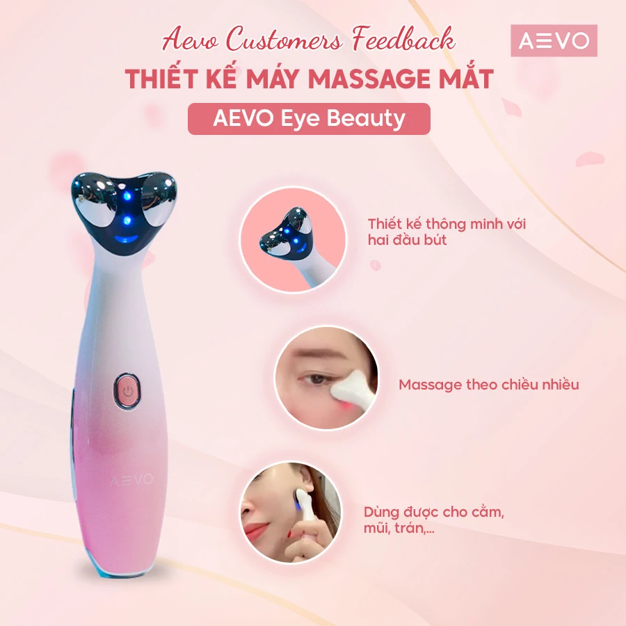 Thiết kế máy massage mắt Aevo Eye Beauty - 1store.vn
