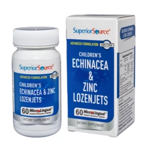 Thực phẩm bổ sung kẽm bảo vệ sức khỏe CHILDREN’S ECHINACEA & ZINC LOZENJETS 60 viên - 1Store.vn