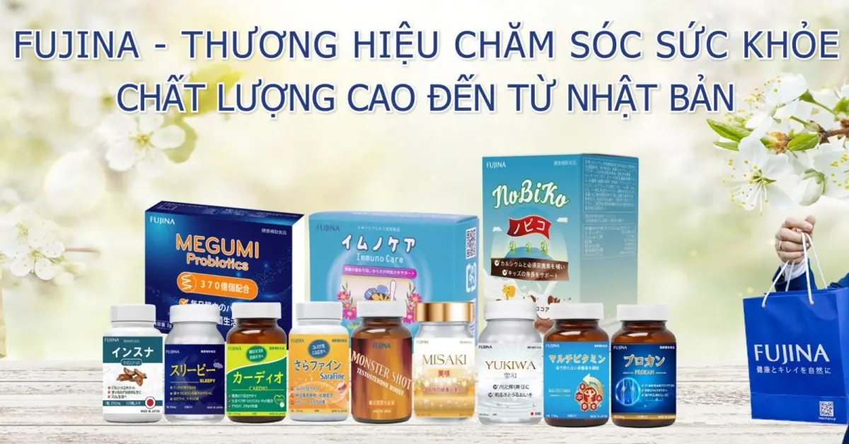 Thương hiệu Fujina thuộc tập đoàn MEIKO - sản phẩm Nhật Bản chính hãng giá rẻ - 1Store.vn