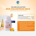 Viên nhai sữa non KGK Milk Colostrum vị cam (orange) - Lyna Pharmtech - 1Store.vn