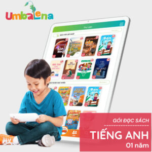 Gói sách Tiếng Anh Umbalena 1 năm
