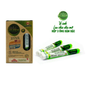 Kitchen Kleen - Hộp vi sinh lau chùi dầu mỡ (03 ống 5ml) chính hãng giá tốt - 1Store.vn