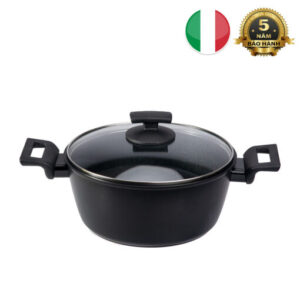 Nồi Ý phủ kim cương chính hãng giá rẻ 24cm - Kuchen - 1Store.vn