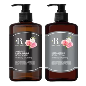 Bộ chăm sóc cơ thể Rose and Jasmine - Cấp ẩm và phục hồi Bare for Bare chính hãng giá tốt - 1Store.vn