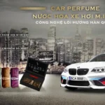 Car Perfume - Nước Hoa Xe Hơi Mine - Công Nghệ Lõi Hương Hàn Quốc - Vỏ Hợp Kim Nhôm - 1Store.vn