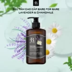 Gel tắm dưỡng ẩm Bare For Bare chính hãng giá tốt - Lavender & Chamomile (thư giãn & làm dịu) - 1Store.vn