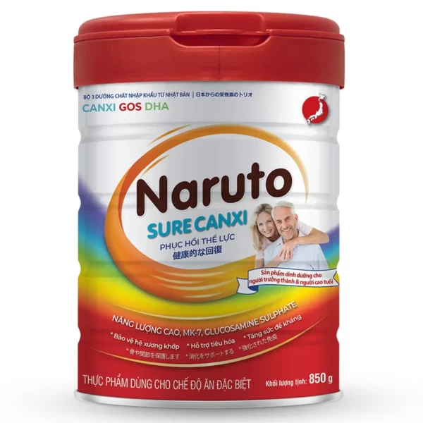 Sữa bột Naruto Sure Canxi - Phục hồi thể lực chính hãng giá tốt - 1Store.vn