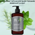 Sữa dưỡng thể dưỡng ẩm Bare For Bare chính hãng giá tốt - Rosemary & Mint (dưỡng ẩm & trẻ hóa) - 1Store.vn