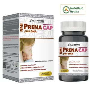 Thực phẩm bổ sung cho mẹ bầu và sau sinh 60 viên NMI - PRENACAP PLUS DHA chính hãng giá tốt - Nutribest Health - 1Store.vn