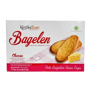 Bánh Mì Nướng Giòn Kiểu Pháp Bagelen Cheese Vị Phô Mai - Kartika Toast - 1Store.vn