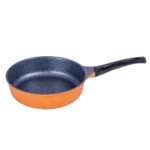 Chảo Cam Chống Dính Vulcan Stone 24cm Thành Lửng Vuông Góc Kuchen - 1Store.vn