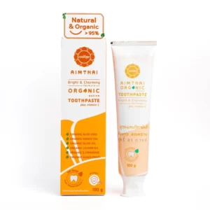 Kem Đánh Răng ORGANIC AIMTHAI CÔNG THỨC TRẮNG RĂNG vị cam (vitamin C) - 1Store.vn