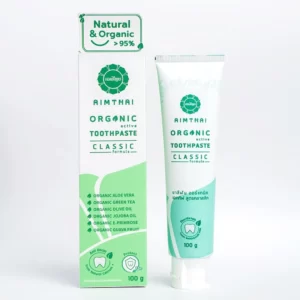 Kem Đánh Răng thảo dược ORGANIC AIMTHAI Công thức Classic Trà xanh - 1Store.vn