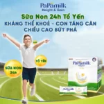 Papamilk Height And Gain Chứa Sữa Non 24h Và Tổ Yến Giúp Con Phát Triển Toàn Diện - 1Store.vn