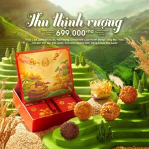 Thu thịnh vượng - Bánh trung thu Nông Lâm Food - 1Store.vn