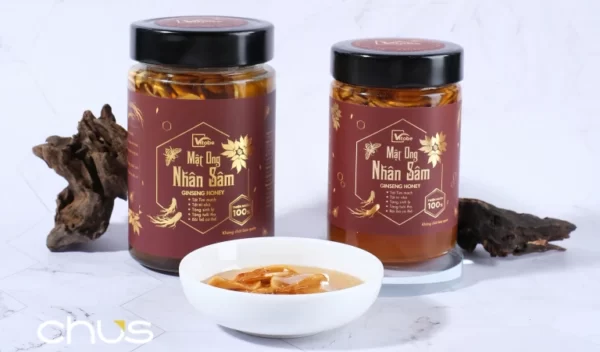 Ảnh Thực Tế Mật Ong Nhân Sâm 560g - Mật Ong Vitobe - 1Store.vn