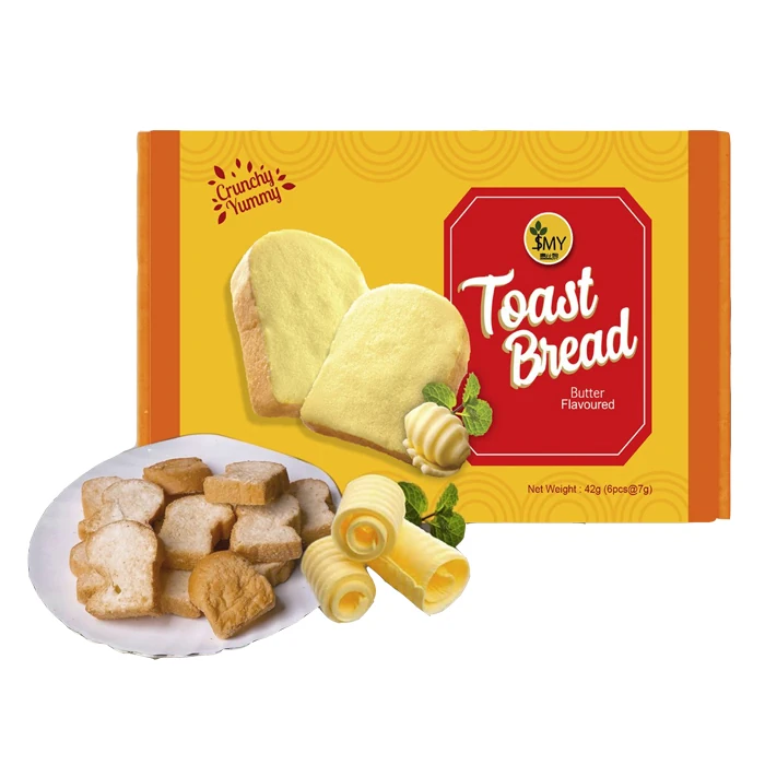 Bánh Mì Nướng Loại Lớn Toast Bread Butter Flavoured 60g - 1store.vn