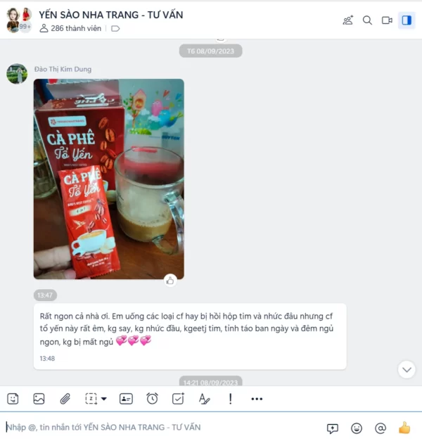 Review Cà Phê Tổ Yến - Sản Phẩm Uống Rất êm, Không Say, Không Nhức đầu, Không Mệt Tim, Tỉnh Táo Ban Ngày, Ngủ Ngon Ban đêm - 1Store.vn