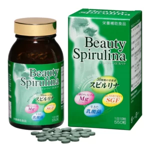 Tảo Beauty Spirulina Nhật Bản Hộp 550 Viên - 1Store.vn
