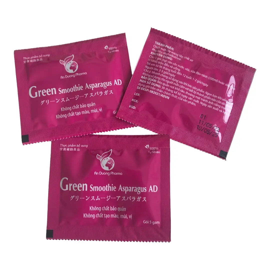 Thông Tin Bao Bì Chiết Xuất Cây Măng Tây Green Smoothie Asparagus Ad - Fine Japan - 1store.vn