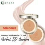 Combo Phấn Nước C'choi + Lõi Herbal Dd Cushion - Punar - 1Store.vn