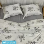Combo Vỏ Mền Và Vỏ Gối Tencel 60s Mẫu Mẫu Đơn - Tân Phát - 1Store.vn