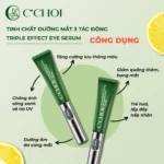 Công Dụng Tinh Chất Dưỡng Mắt 3 Tác động C’choi - Triple Effect Eye Serum - 1Store.vn