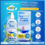 Dầu Tắm Gội Baby Thảo Dược Pharpharp Jpnatural - 1Store.vn
